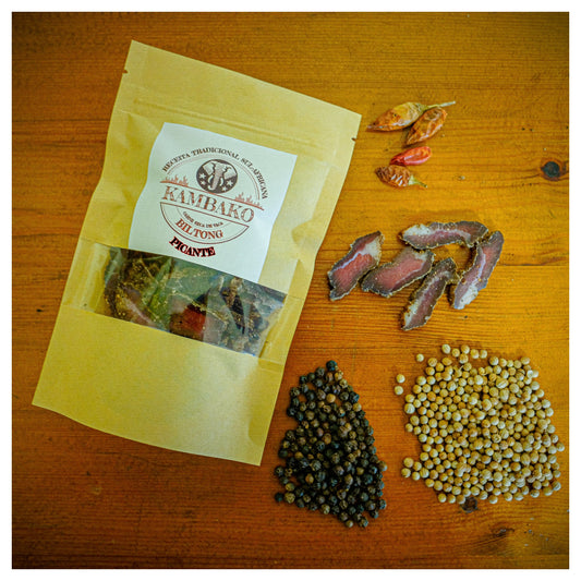 Biltong picante KAMBAKO  fatiado