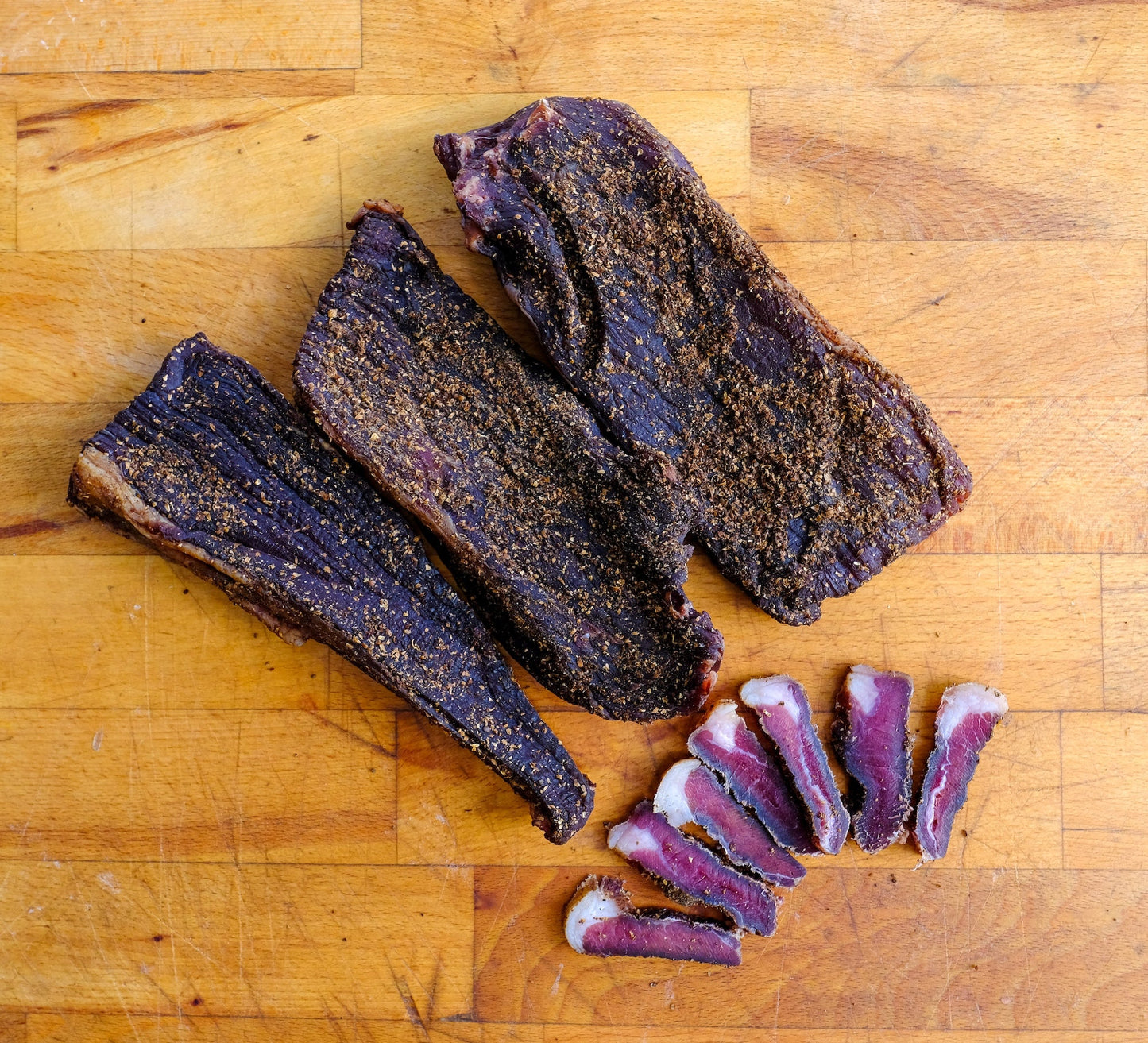 Biltong KAMBAKO Picante em peças inteiras