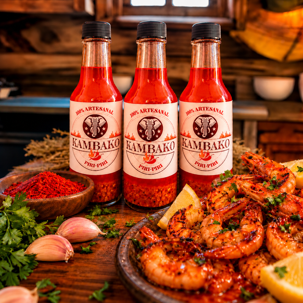 KAMBAKO Piri-Piri Trio-Pack · 3 × 150 ml