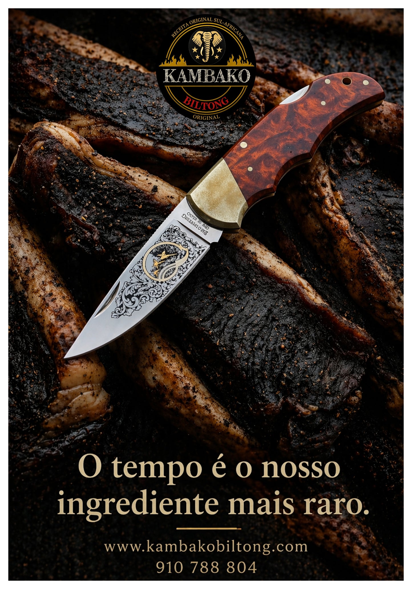 KAMBAKO Spicy Biltong Sliced 