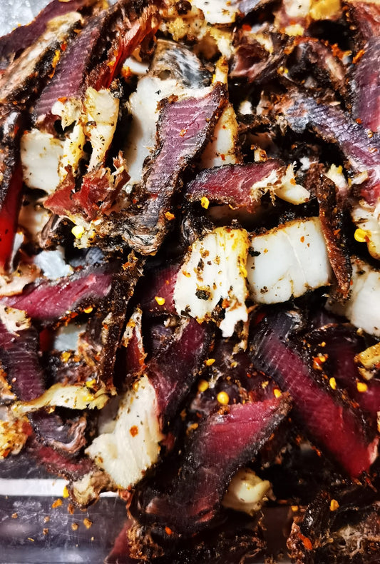 Pack Reserva KAMBAKO | 1kg Biltong Original + Oferta 2x100g Fatiado — Poupa €23